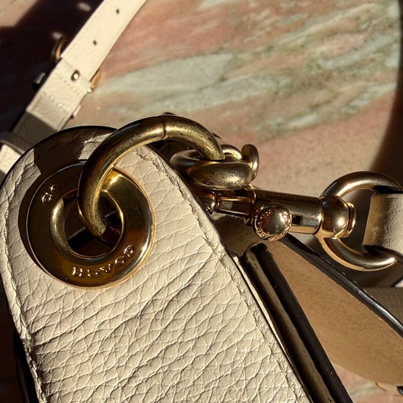 Coach EUC Off-White Leather shoulder & Crossbody Bag - Picture 8 of 16